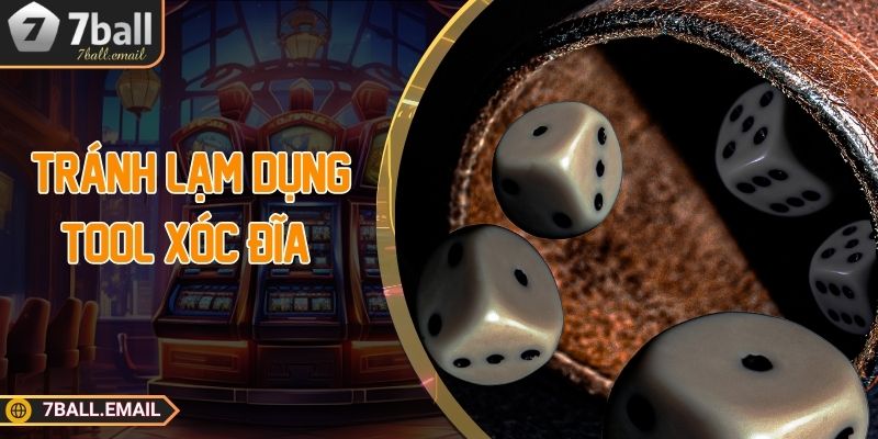 Tránh lạm dụng tool xóc đĩa 